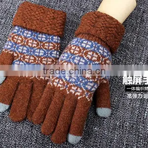 Hot Gift For Christmas 2015 Special Knitted Touch Screen Gloves For Men thumbnail-2