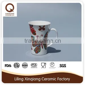 Li Ling Ceramic Factory Sale Cheap Ceramic Mug With Spoon thumbnail-4