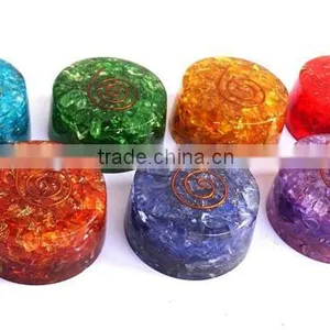 Rainbow Chakra Orgonite Tower Buster Set thumbnail-3