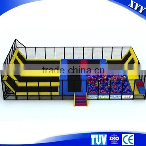 Hot Sale Indoor Playground Commercial Trampoline Park Supplier's Choice thumbnail-1