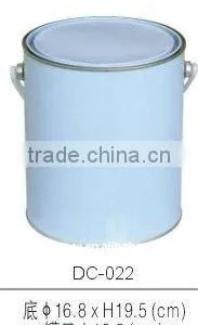 Gallon/ 4L Round Tin Paint Cans Tripletite thumbnail-1