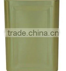 18-20L Square Chemical Can With Golden Color thumbnail-1