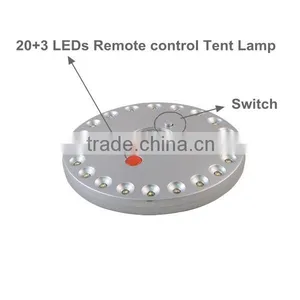Popular High Quanlity 23 LED Remote Control Camping Lamp thumbnail-2
