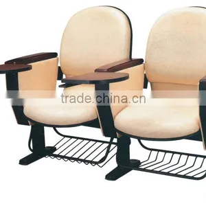 Folding Fabric Theater Auditorium Hall Chair HF-004 thumbnail-1