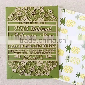 Cheap Wedding Invitations, Elegant Laser Cut Wedding Invitations, thumbnail-1
