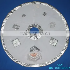 Good Price White Christmas Tree Skirt thumbnail-1