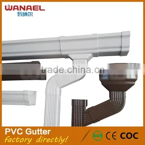 Nigeria Best Selling Cheap High Quality Roof PVC Rain Gutter Cover thumbnail-6