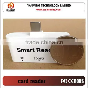 USB3.1 Type c Card Reader for TF SD Card Reader Adapter thumbnail-1