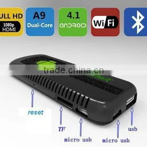 Android TV Stick Quad Core RK3188 ARM Cortex-A9 Process With CE and ROHS Certificates thumbnail-1