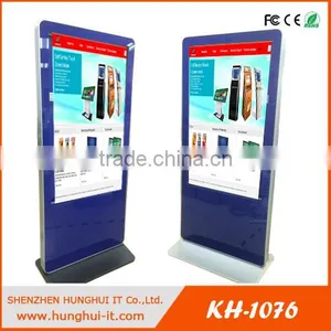 Floor Standing 55inch Digital Ultra-thin Led Advertising Display Touch Screen Ad Player thumbnail-2