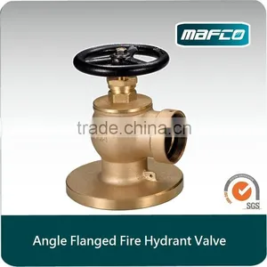 Oblique Fire Hydrant Valves Fire Fighting Marine Hydrant Valves Flanged Pn16 Hydrant Valves thumbnail-2