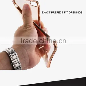 For Iphone 5 5s 6s Clear Transparent Crystal TPU Soft Phone Case thumbnail-5