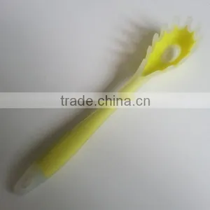 SK-005 Spaghetti Cooking Tool Silicone Spoon With Hole thumbnail-1