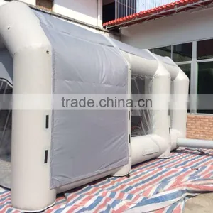Gray Inflatable Paint Booth, Inflatable Spray Booth for Sale thumbnail-2