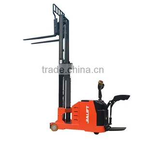 Lift Height Electric Reach Stacker Q1330 thumbnail-1