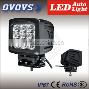 Square 5.2'' 90w Led Work Light for Driving Spot Led off Road Light for Truck, Atv, Suv,heavy Duty thumbnail-3