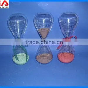 Decorative Colorful Glass Sand Timer Mini Hourglass Sandglass Sand Clock Timer thumbnail-5