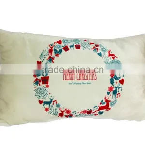 Promotional Rectangular Decorative Merry Christmas Bolster Pillow thumbnail-2