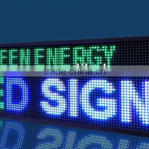 USA------Electronic Digit/programmable High Waterproof P10 Single Color Outdoor Led Display Message Sign Baord Panel thumbnail-1