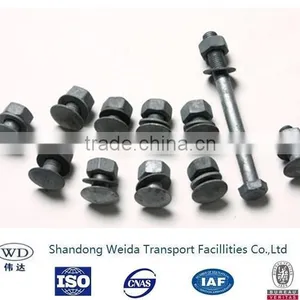 Road Safety Protection Guardrail Used Bolt Nut thumbnail-1
