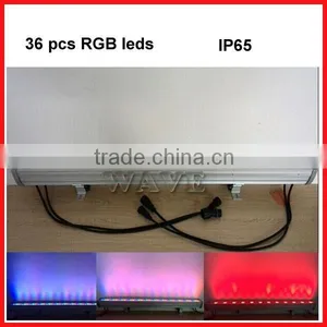 WLED 1-10 HOT 36 Pcs 1w Rgb Leds Outdoor IP65 Rgb Led Color Stage Wash Light thumbnail-1