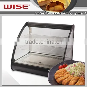 Hot Selling Commercial Black Mirror Steel Warming Showcase Restaurant Use thumbnail-5
