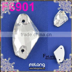 Feilang Brand 2014 Hot Sale Ax Type Fancy Stone With Flatback thumbnail-1