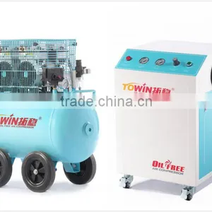 Super Mute Pistont Type Portable Dental Oil Free Air Compressor(TW5502S) thumbnail-1