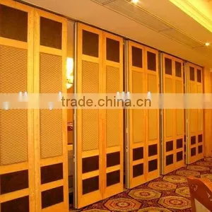 Acoustic Fire Retardant Wood Carving Partition thumbnail-1