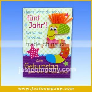2015 Popular Custom Designed Handmade Birthday Greeting Card thumbnail-2