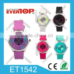 2016 FASHION LEATHER WATCH ET1542 thumbnail-1