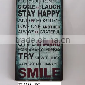 Home Decoration Wooden Plaque Painting thumbnail-4