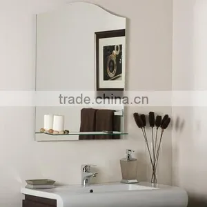 Large Frameless Silver Mirror for Wall Decoration thumbnail-1