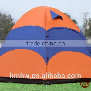 180T Silver Plaster Waterproof Flame Retardant Camping Tent thumbnail-6