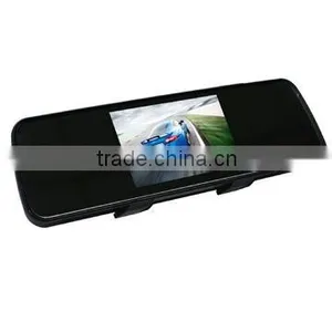 HJT Car Dash Cam Rear View 4.3 Inch Mirror Bluetooth Camera With Auto-adjust Brightness Rearview Mirror Universal for All Cars thumbnail-1