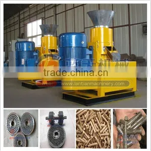 China Manufacturer Sawdust Powder Pellet Shaping Machine Wood Sawdust Pellet Molding Machine thumbnail-1