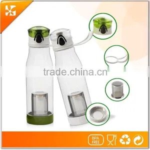 700ml School Plastic Sports Water Bottle With Tea Filter thumbnail-2