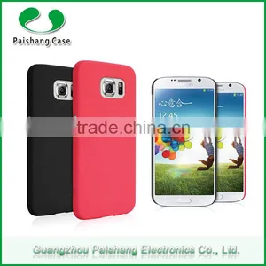 New Products Phone Accessories Quicksand Painted PC Material 9 Colors Anti-scratch Phone Back Cover for Samsung Galaxy s6 Case thumbnail-1