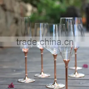 Glassware Manufacturer Handmade Glass Small Red Colour Wine Glass Cup, Beer Mug for Party Decoration thumbnail-2