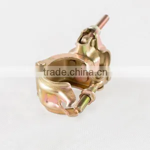 Construction Small Tools BS1139 Pressed Japan Style Double Coupler Quick Coupler Supplier's Choice thumbnail-1