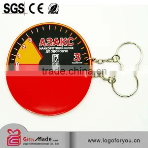 Fashional Wholesale Custom Silicone Rubber Keychain /keyring thumbnail-5