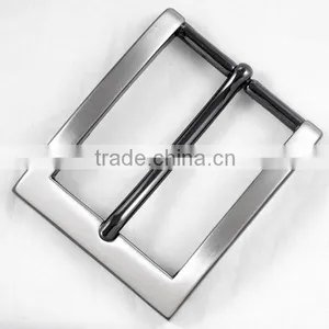 Pressing Zinc Alloy Fashion Famous Brand Logo 40mm Blue Belt Buckle thumbnail-3