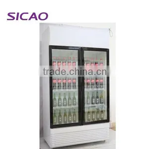 538L Supermarket Free Standing Soft Drinks Display Cooler thumbnail-1