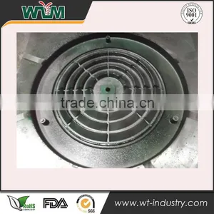 Household Fan Plastic Mould Plastic OEM Injection Fan Nets Cover Mold Customs Design by China Supplier thumbnail-1