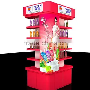 Colorful Shampoo Display Stand Floor Stand thumbnail-1