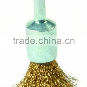 Wire Brush - End Brush Brass Wire LASER thumbnail-1