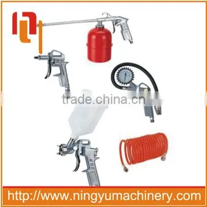 Professional High Quality 5 Pieces Gravity Type Air Inflating Gun Kit thumbnail-1