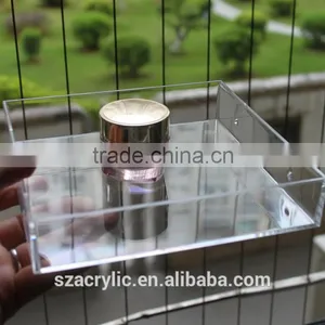 Clear Acrylic Cosmetics Organizer Tray thumbnail-4