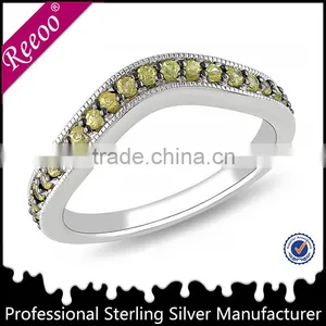 Romantic Crystal Rose Gift Wedding Ring thumbnail-1