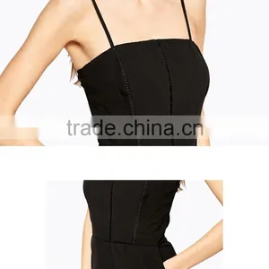 Women's Blouson Jersey-Knit Jumpsuit thumbnail-5